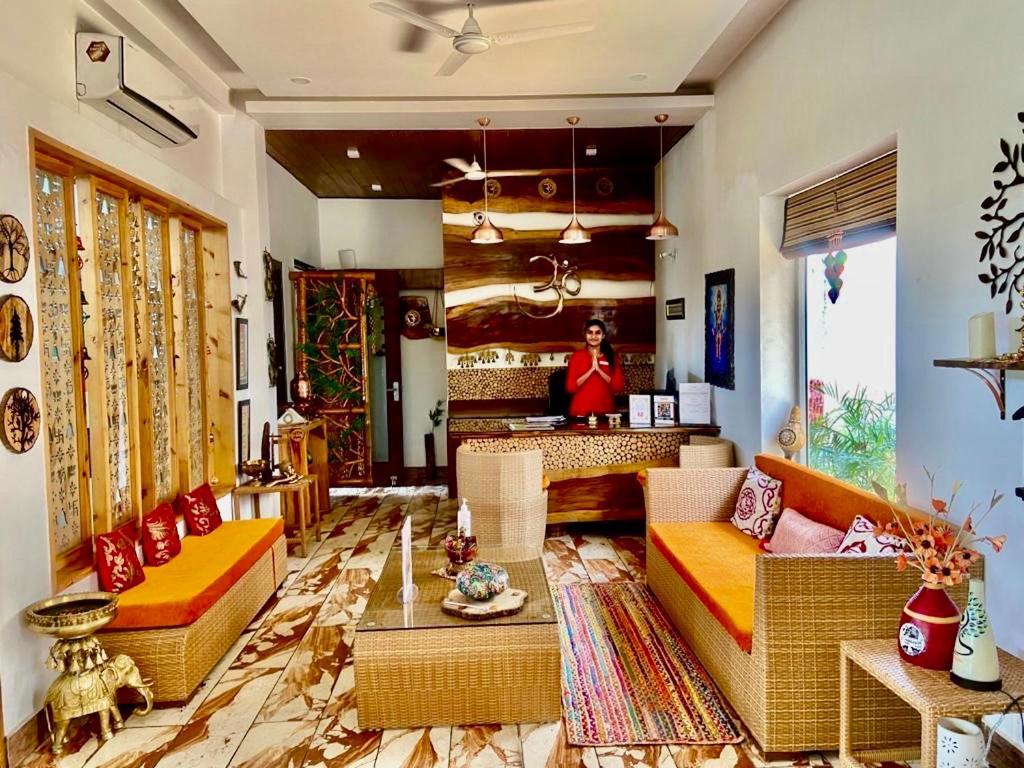 Veda5 Ayurveda&Yoga Retreat Hotell Rishīkesh Exteriör bild